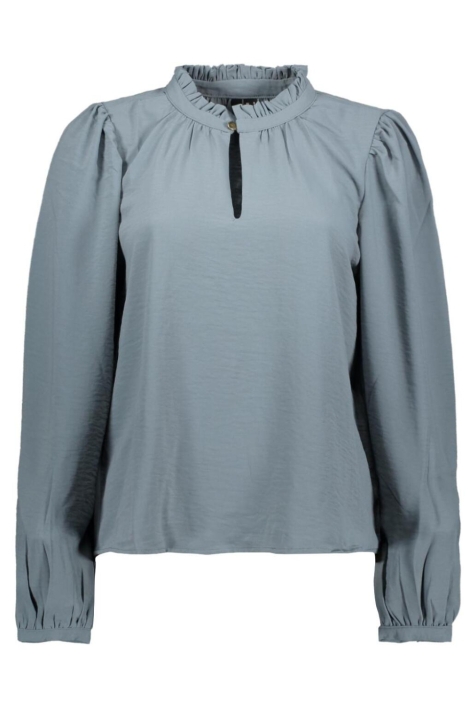 Vero Moda vmani ls frill top wvn ga